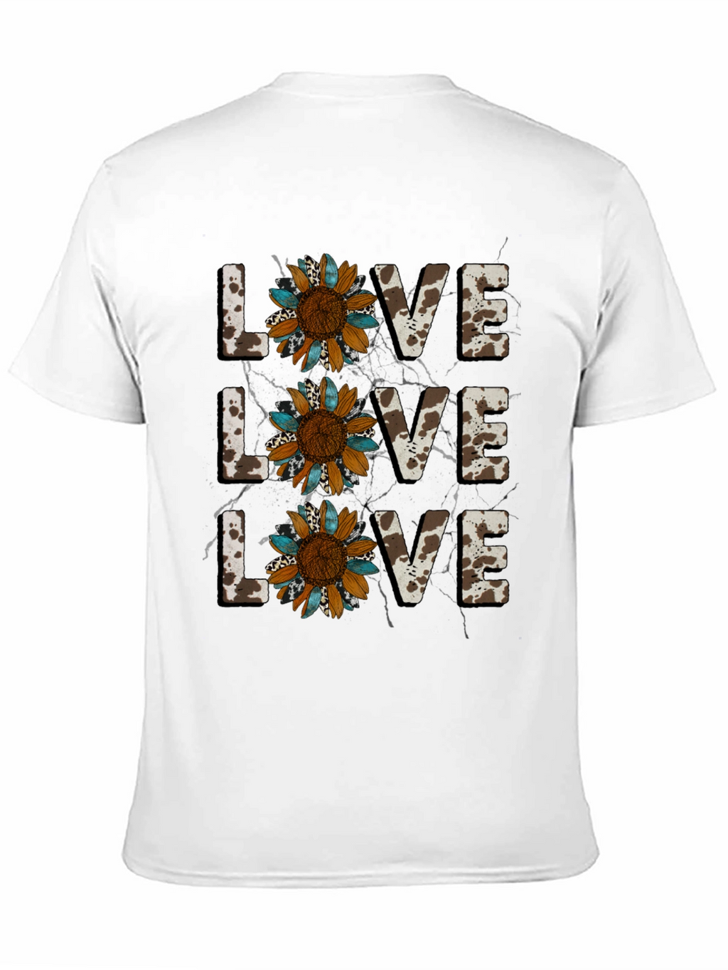 Live Love Sunflower Graphic Tee