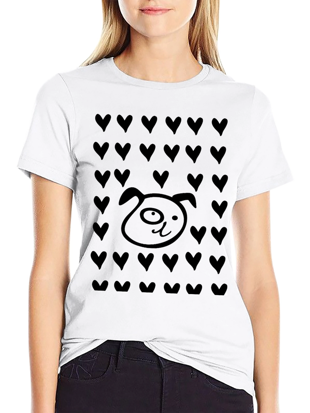 Dog Lover Heart T-Shirt