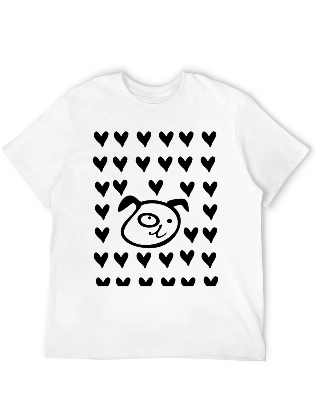 Dog Lover Heart T-Shirt