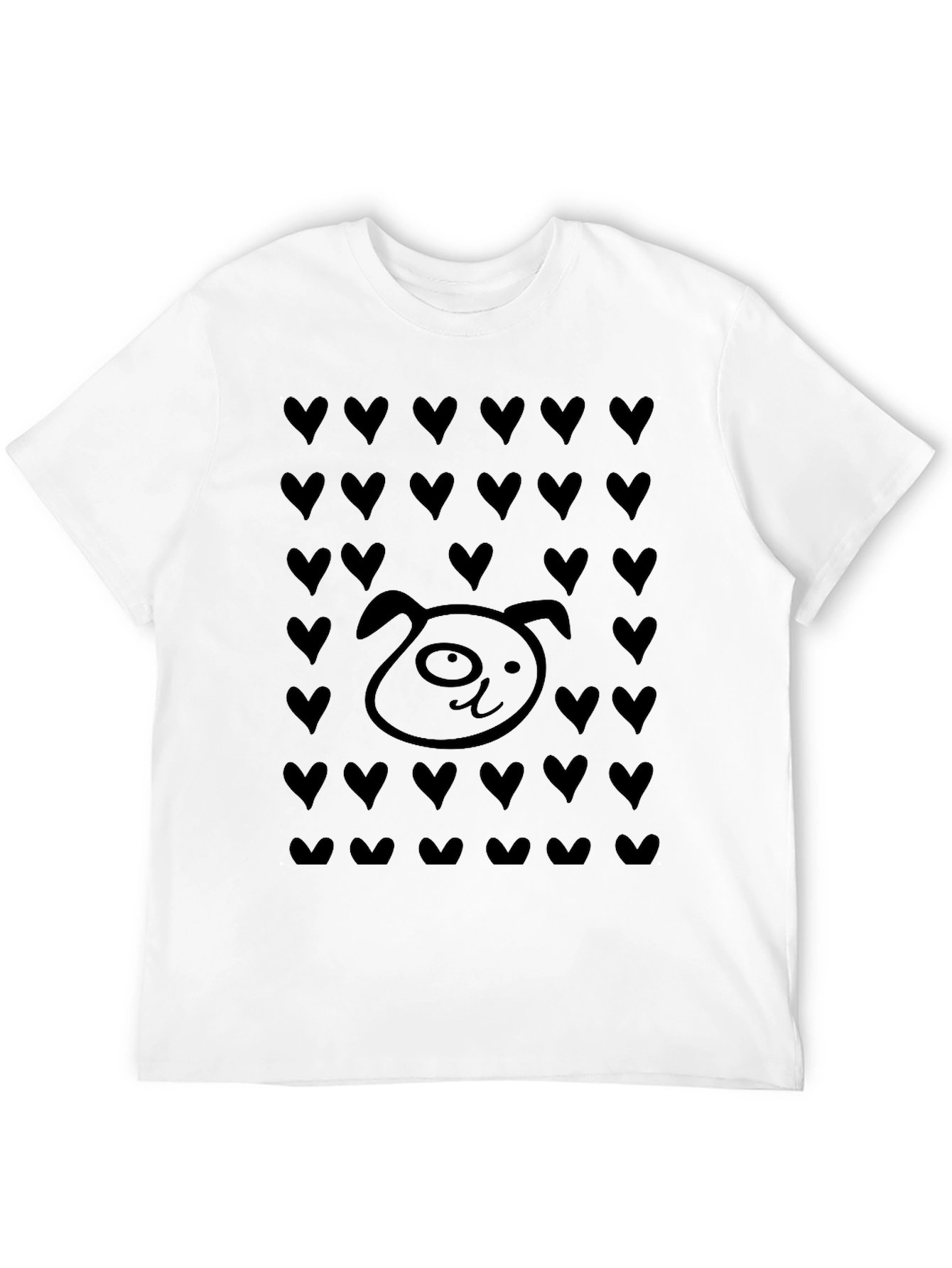 Dog Lover Heart T-Shirt