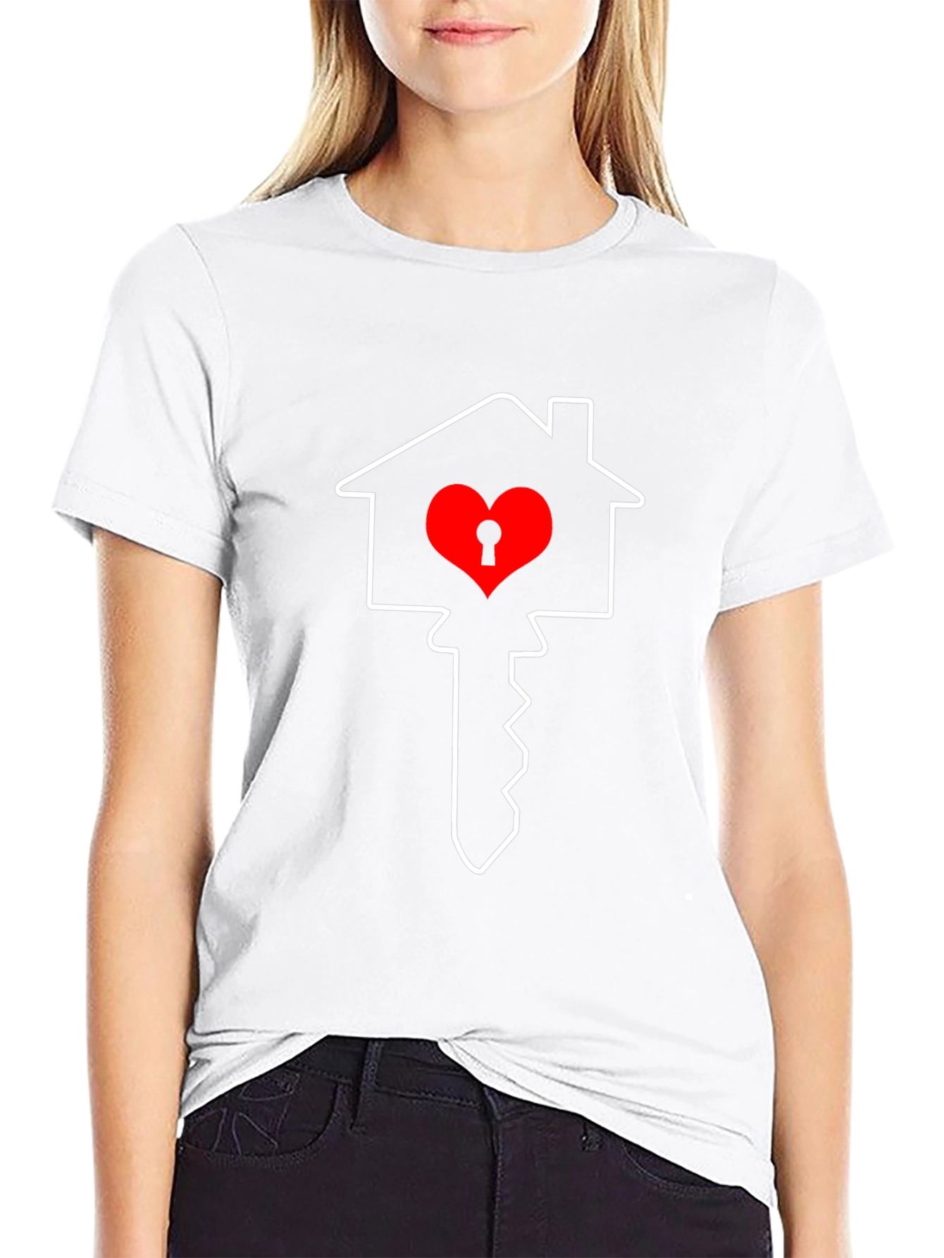 House Key Heart T-Shirt