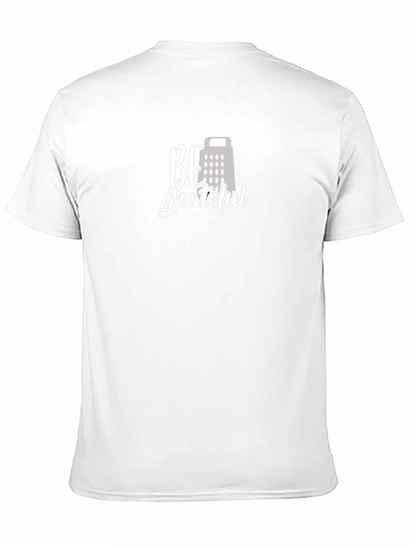 Be Grateful Grater Graphic Tee - Mens Black T-Shirt