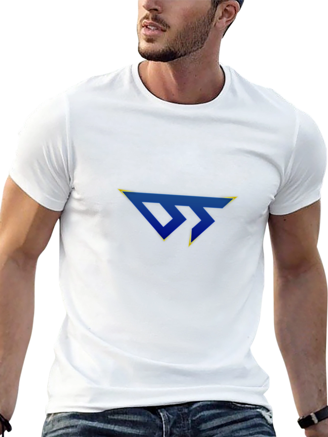 Modern Graphic Tee - Stylish Black Shirt