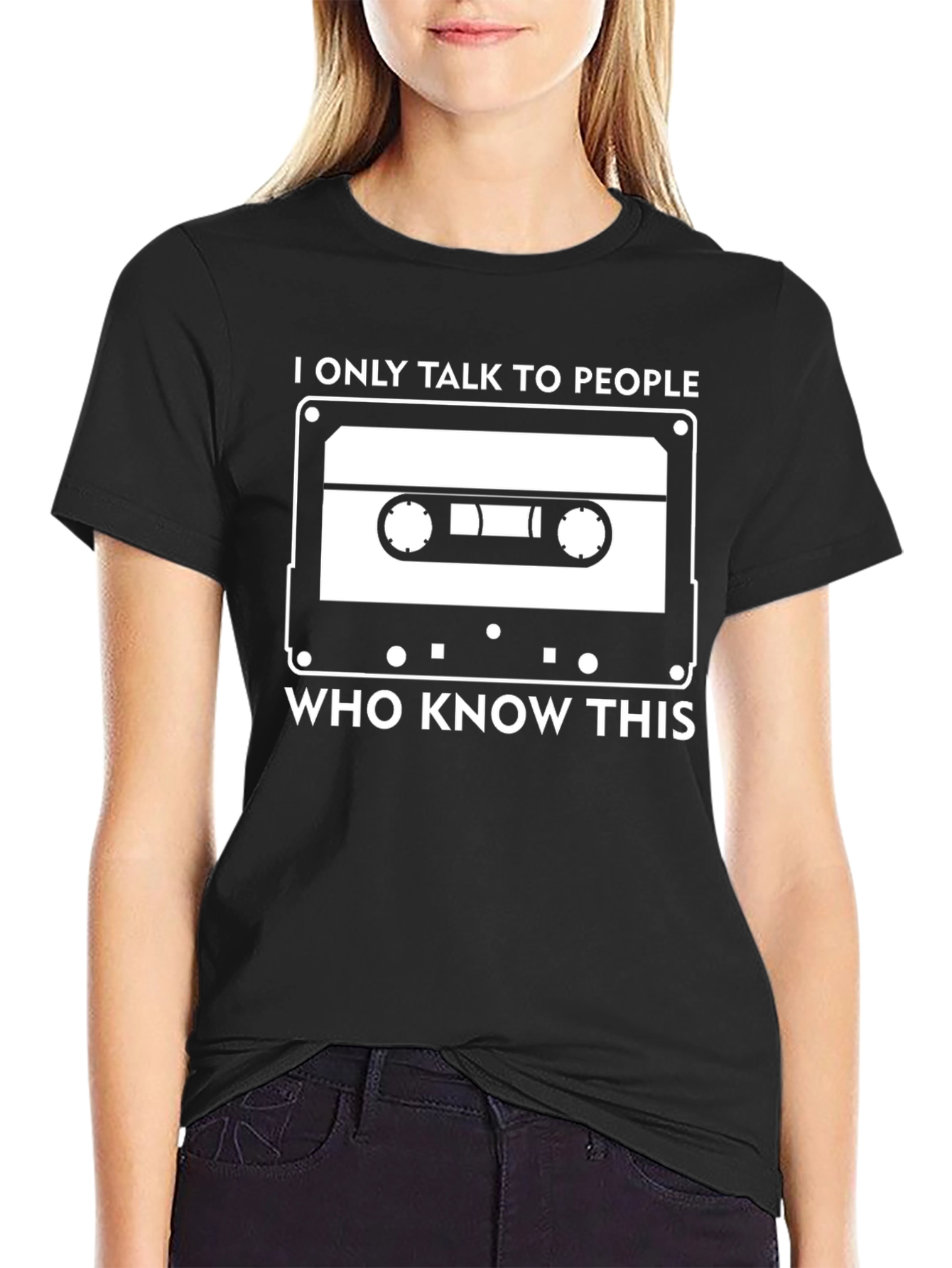 Retro Cassette Tape T-Shirt - Music Lover Tee