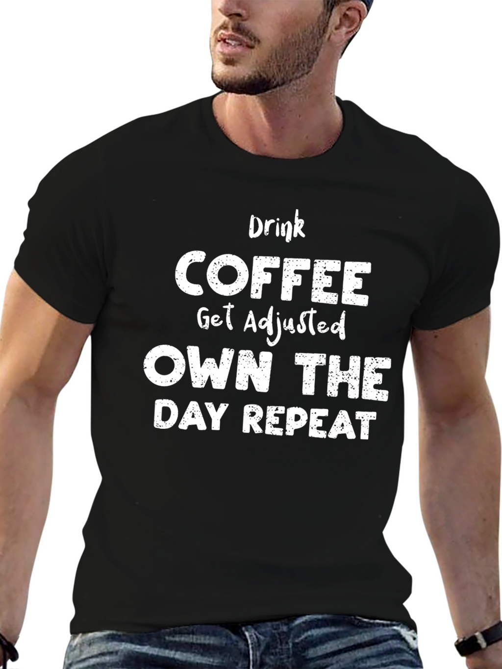 Drink Coffee Get Adjusted T-Shirt