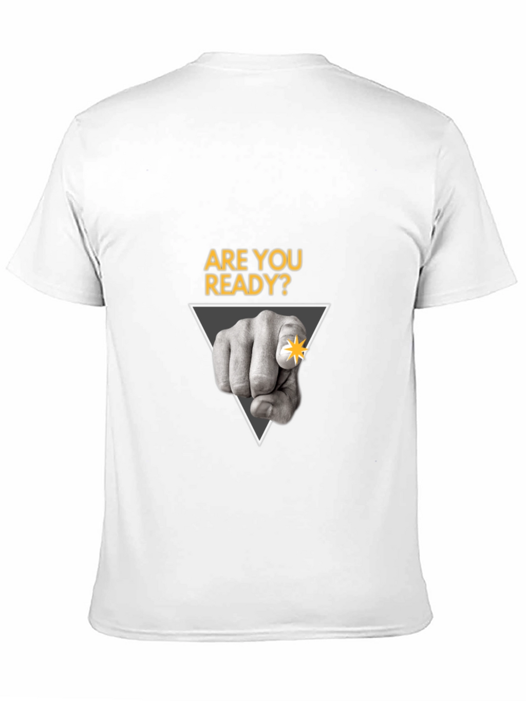 Are You Ready? Graphic Tee - Pointing Finger Design