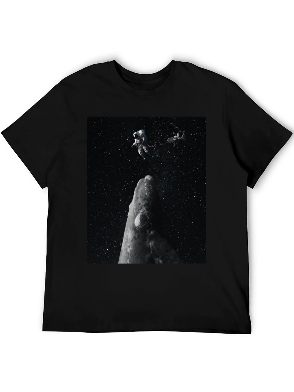 Astronaut Graphic Black T-Shirt