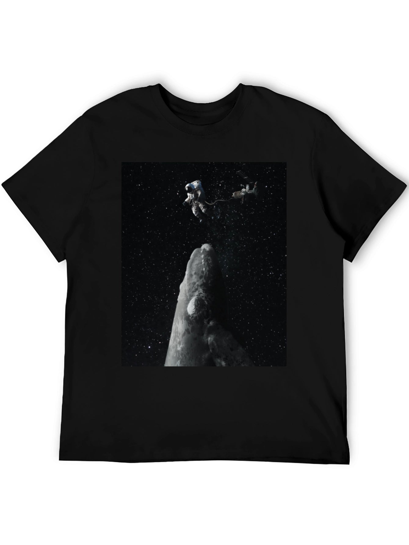 Astronaut Graphic Black T-Shirt