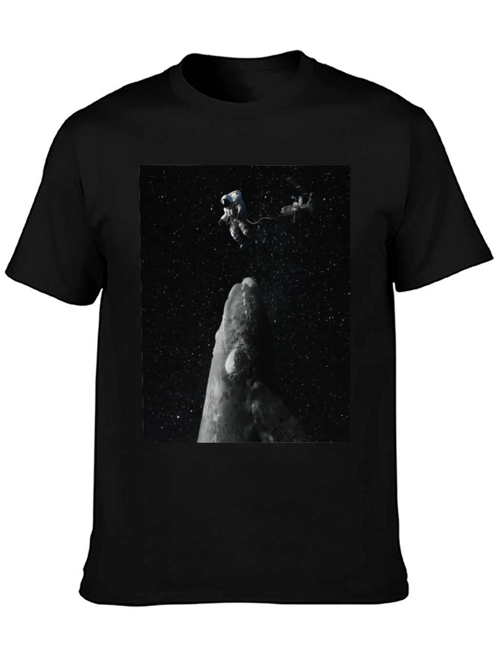Astronaut Graphic Black T-Shirt