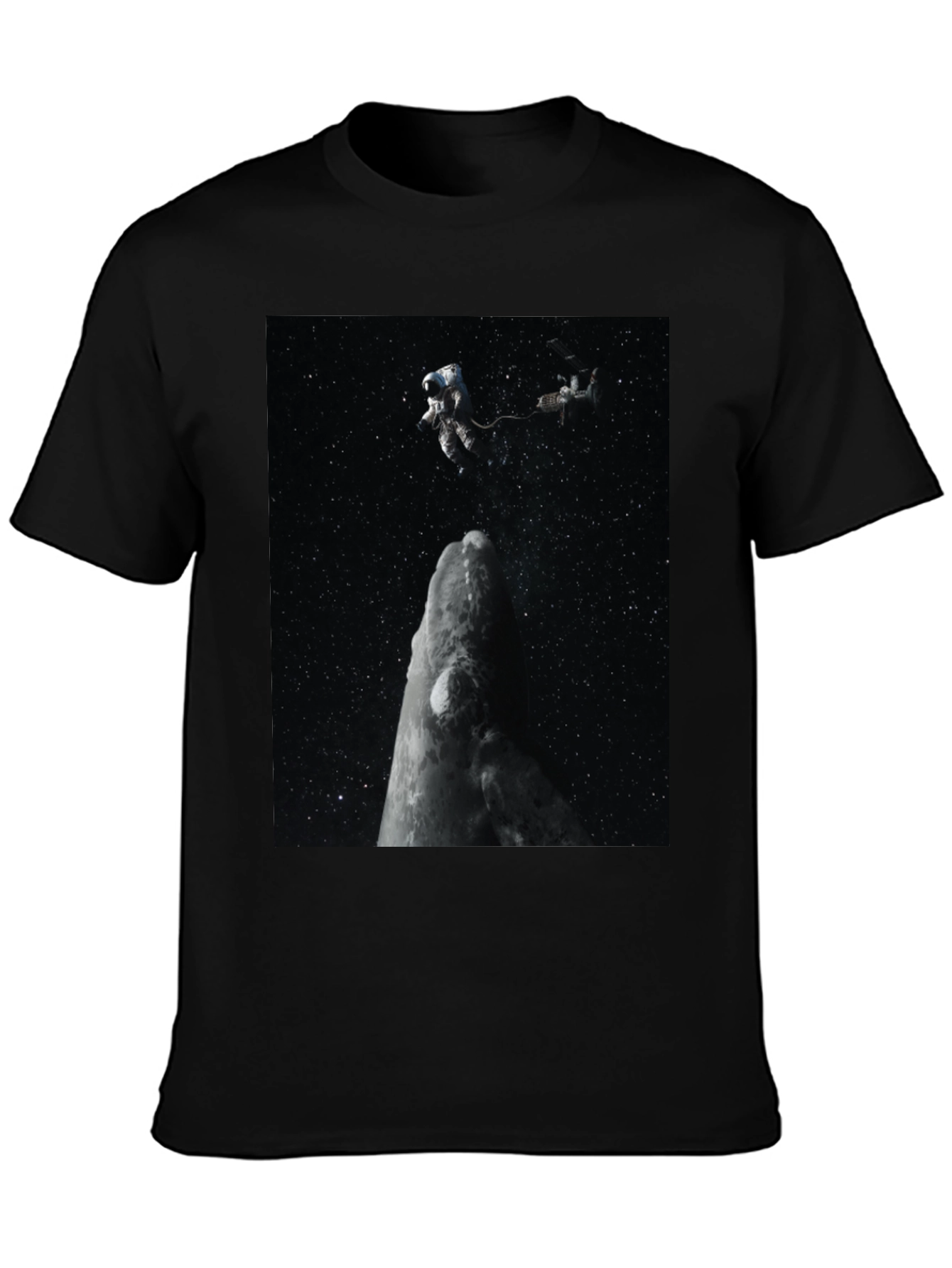 Astronaut Graphic Black T-Shirt