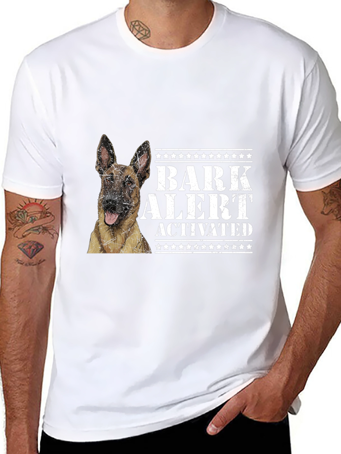 Bark Alert Dog Lover T-Shirt