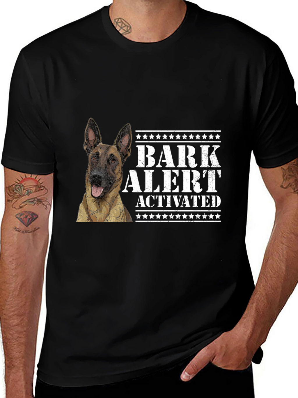 Bark Alert Dog Lover T-Shirt