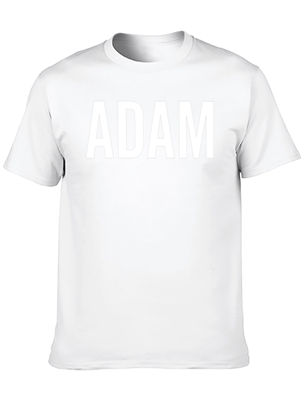 ADAM Text Tee - Personalized Name T-Shirt