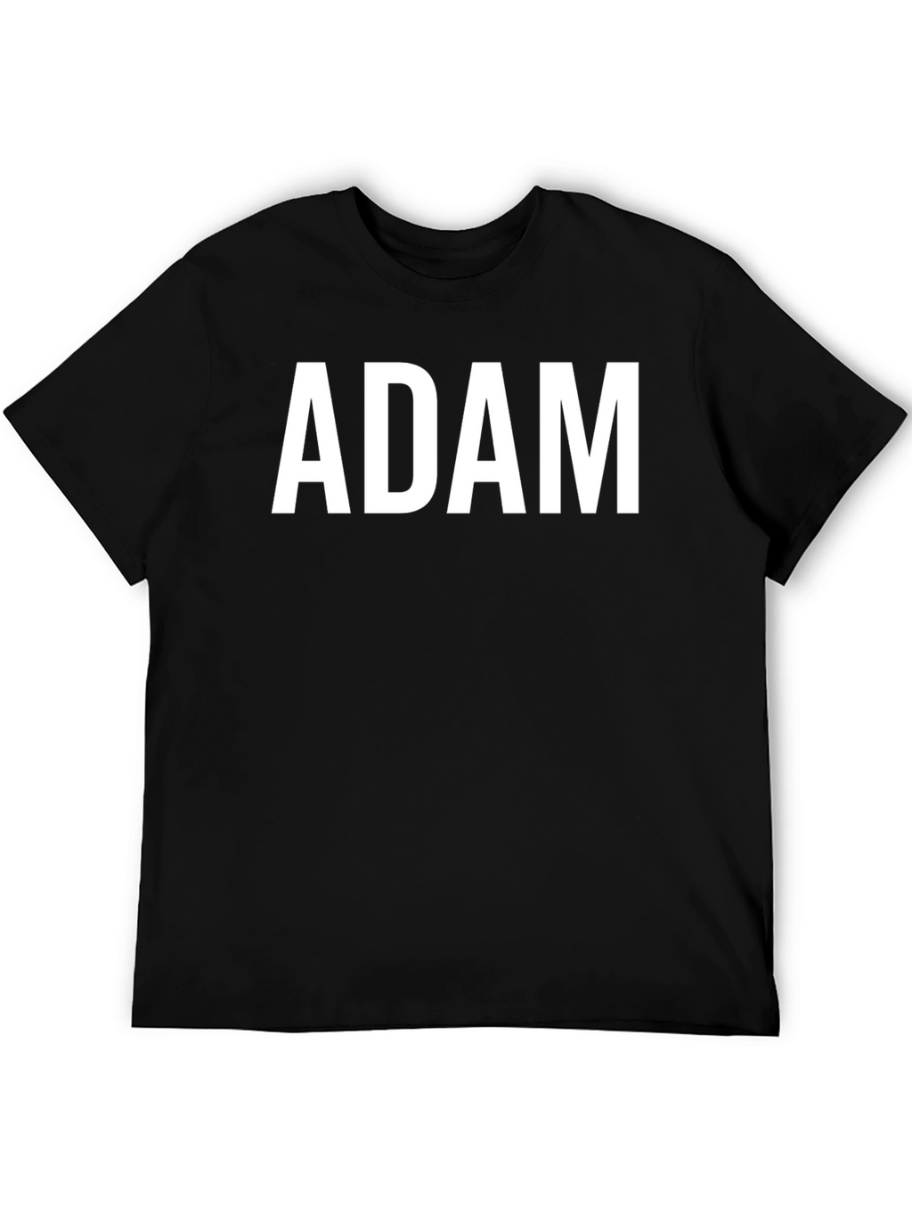 ADAM Text Tee - Personalized Name T-Shirt