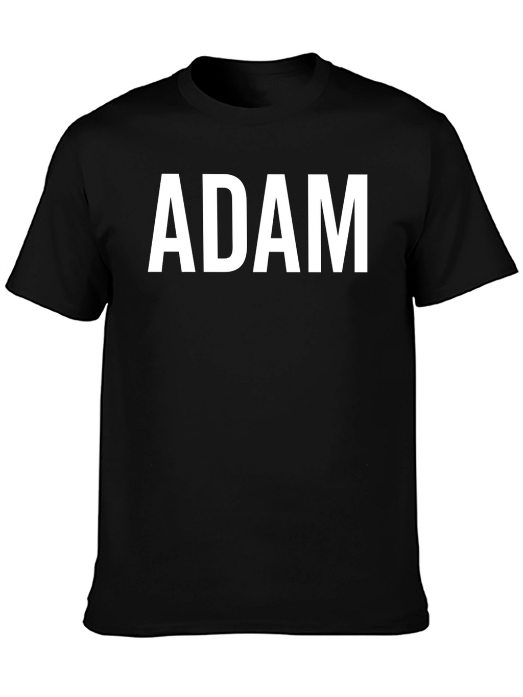 ADAM Text Tee - Personalized Name T-Shirt