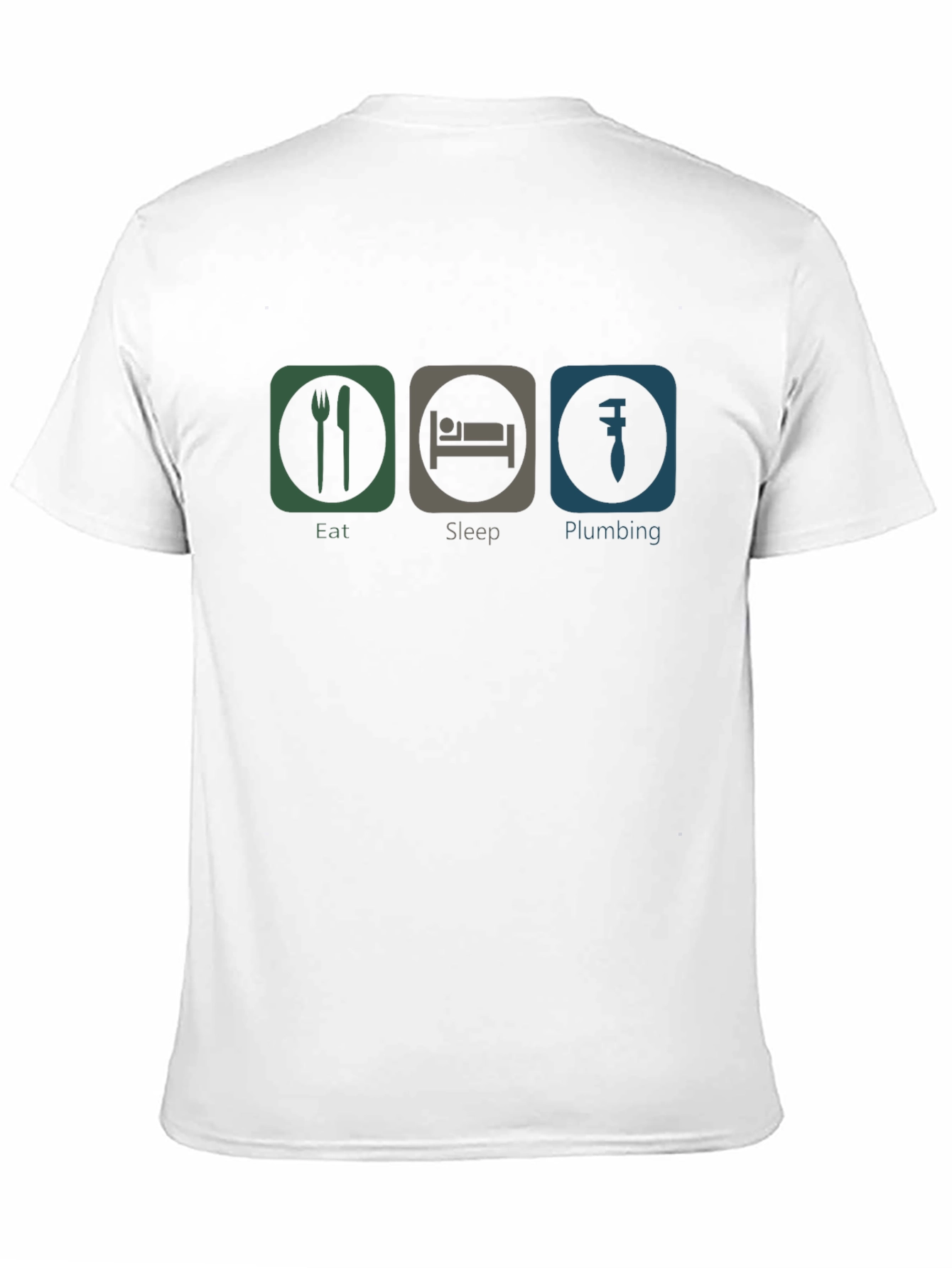 Eat Sleep Plumbing T-Shirt Plumber Gift