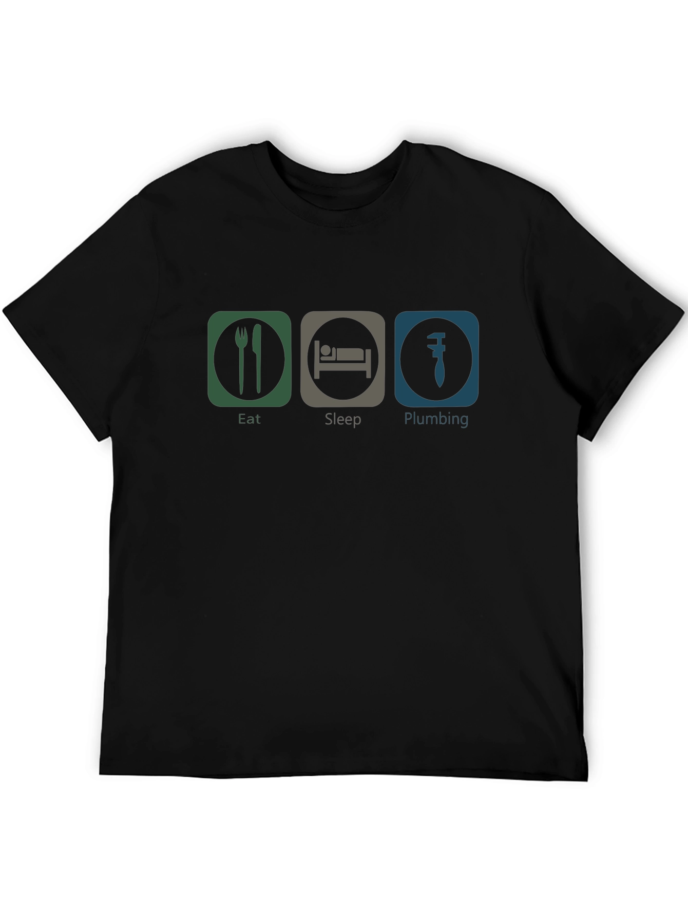 Eat Sleep Plumbing T-Shirt Plumber Gift
