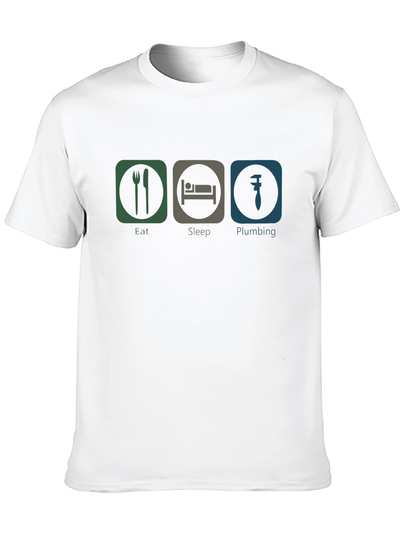 Eat Sleep Plumbing T-Shirt Plumber Gift