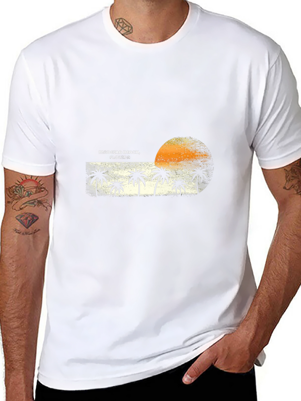 Madeira Beach Florida Palm Tree T-Shirt