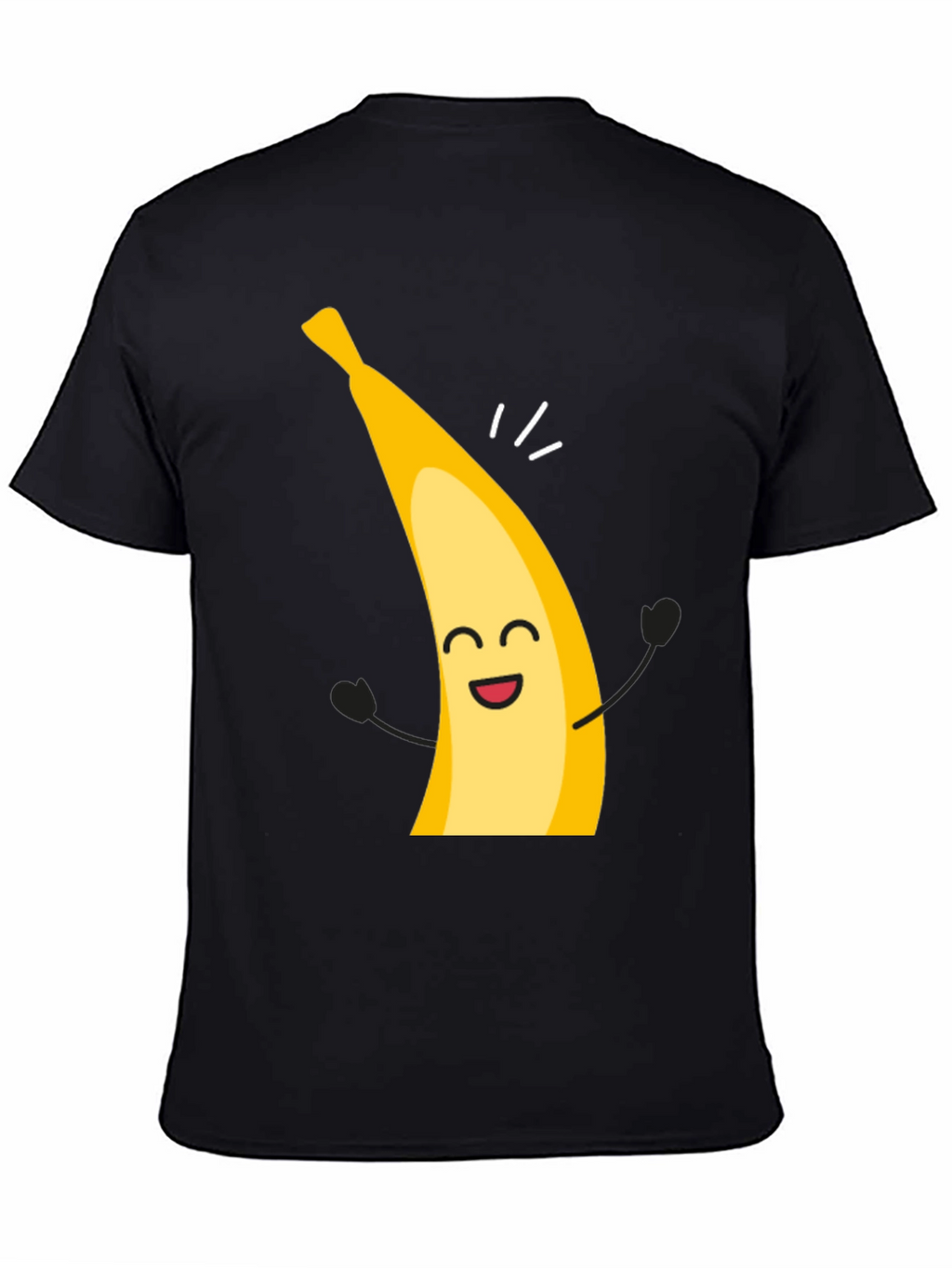Funny Banana Cartoon Graphic T-Shirt