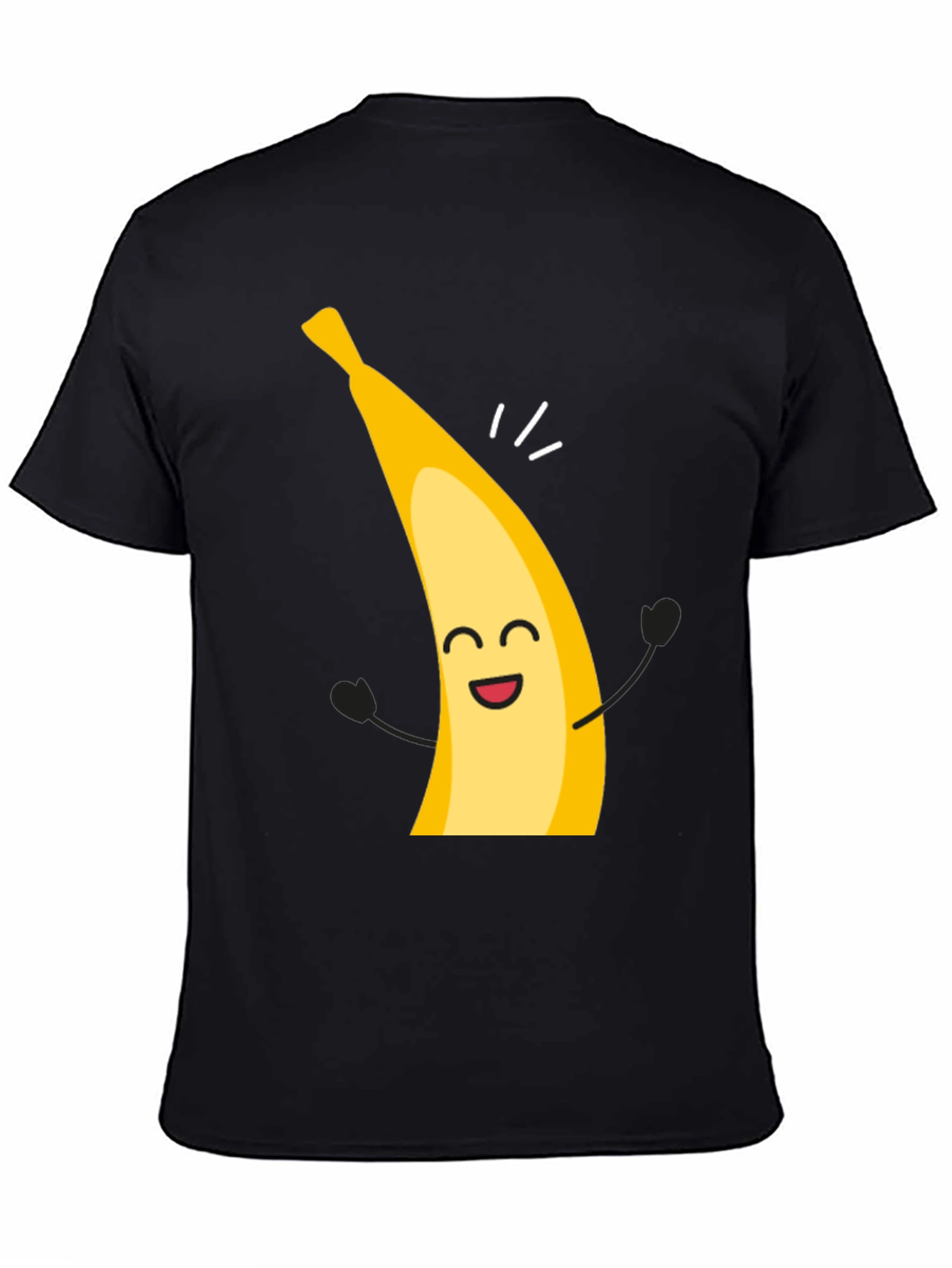 Funny Banana Cartoon Graphic T-Shirt