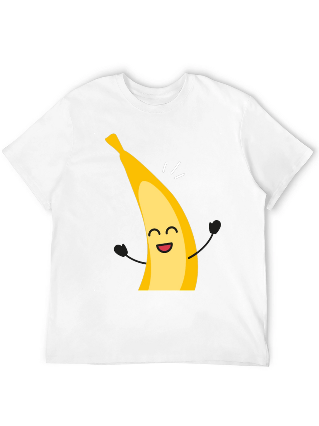 Funny Banana Cartoon Graphic T-Shirt