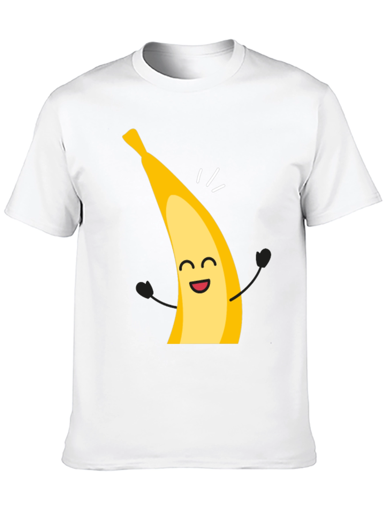 Funny Banana Cartoon Graphic T-Shirt