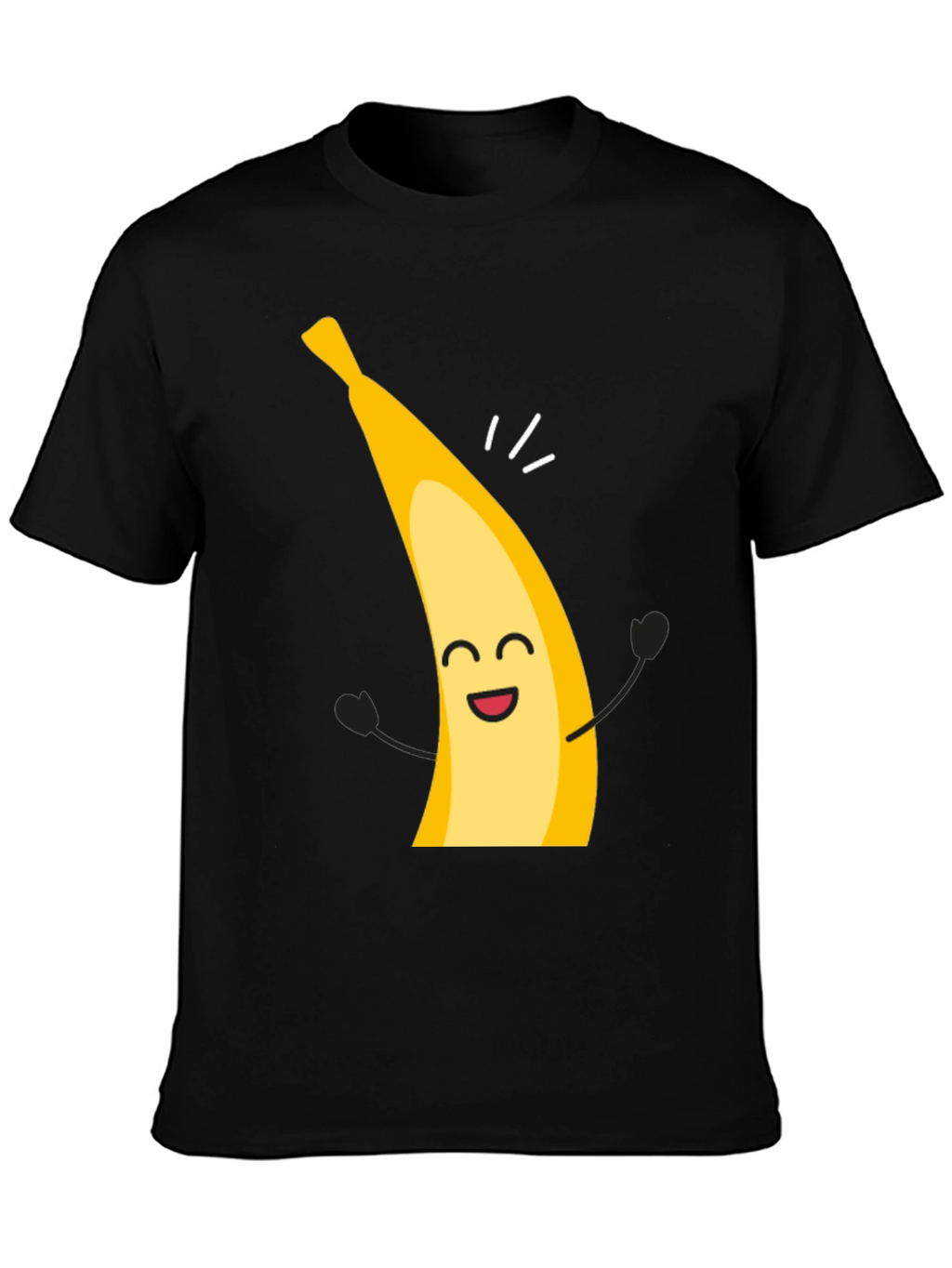 Funny Banana Cartoon Graphic T-Shirt