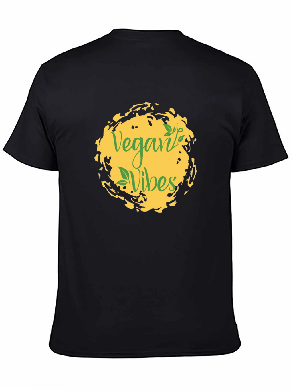 Vegan Vibes Black T-Shirt