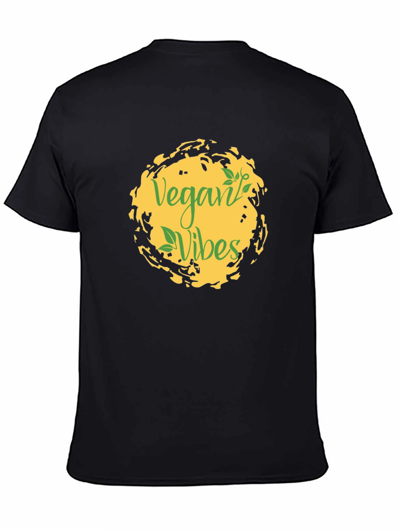 Vegan Vibes Black T-Shirt