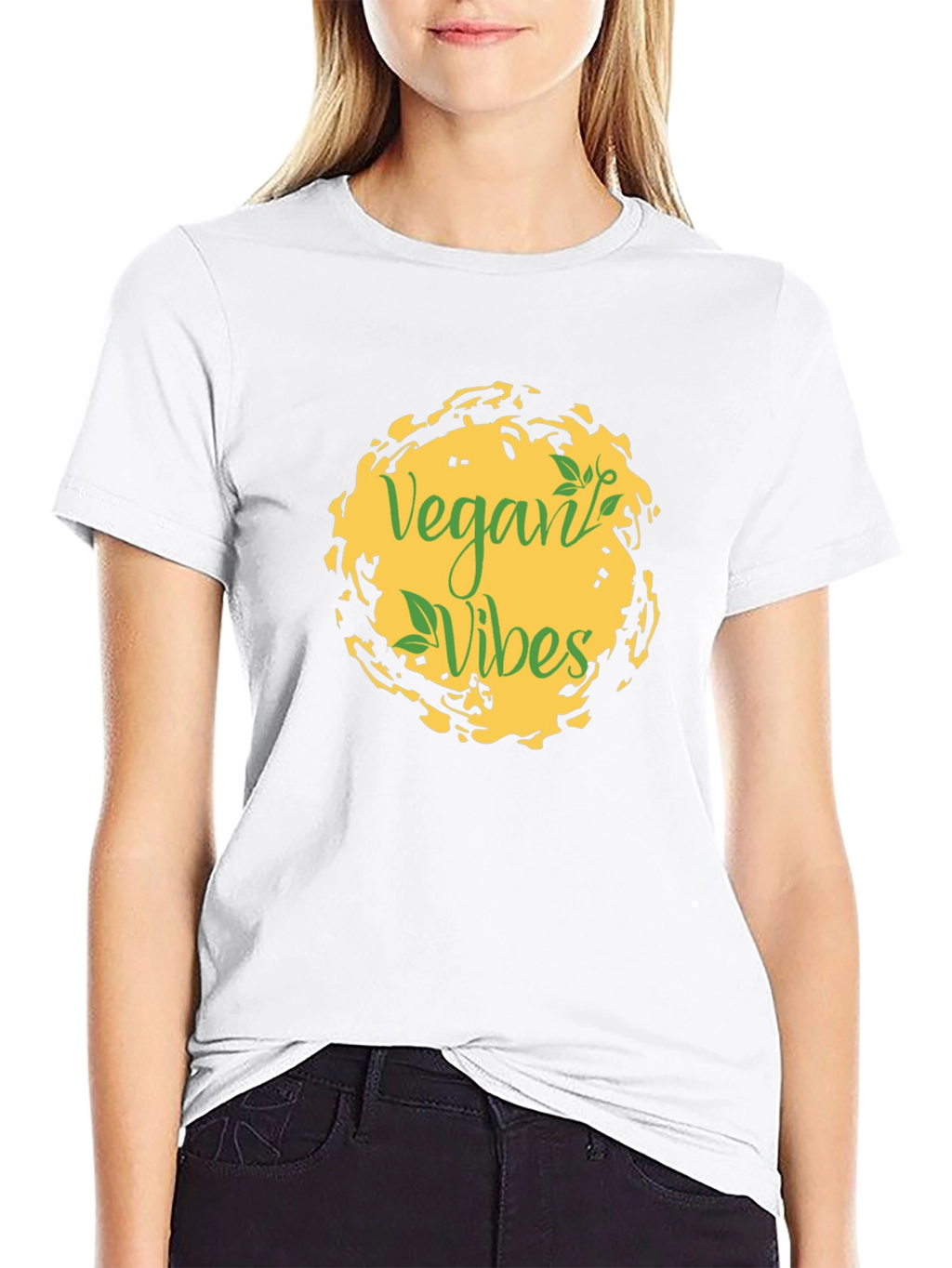 Vegan Vibes Black T-Shirt