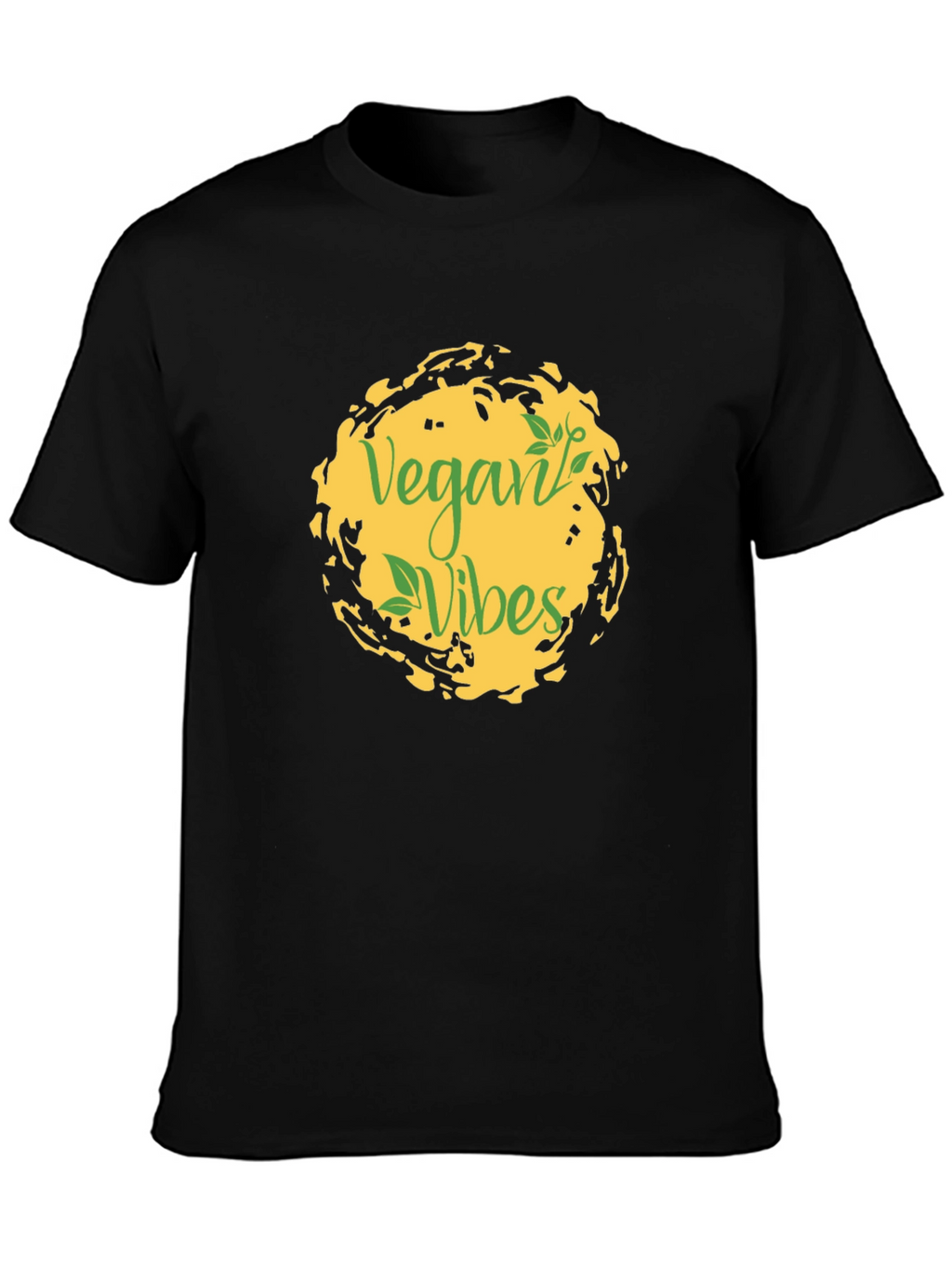 Vegan Vibes Black T-Shirt