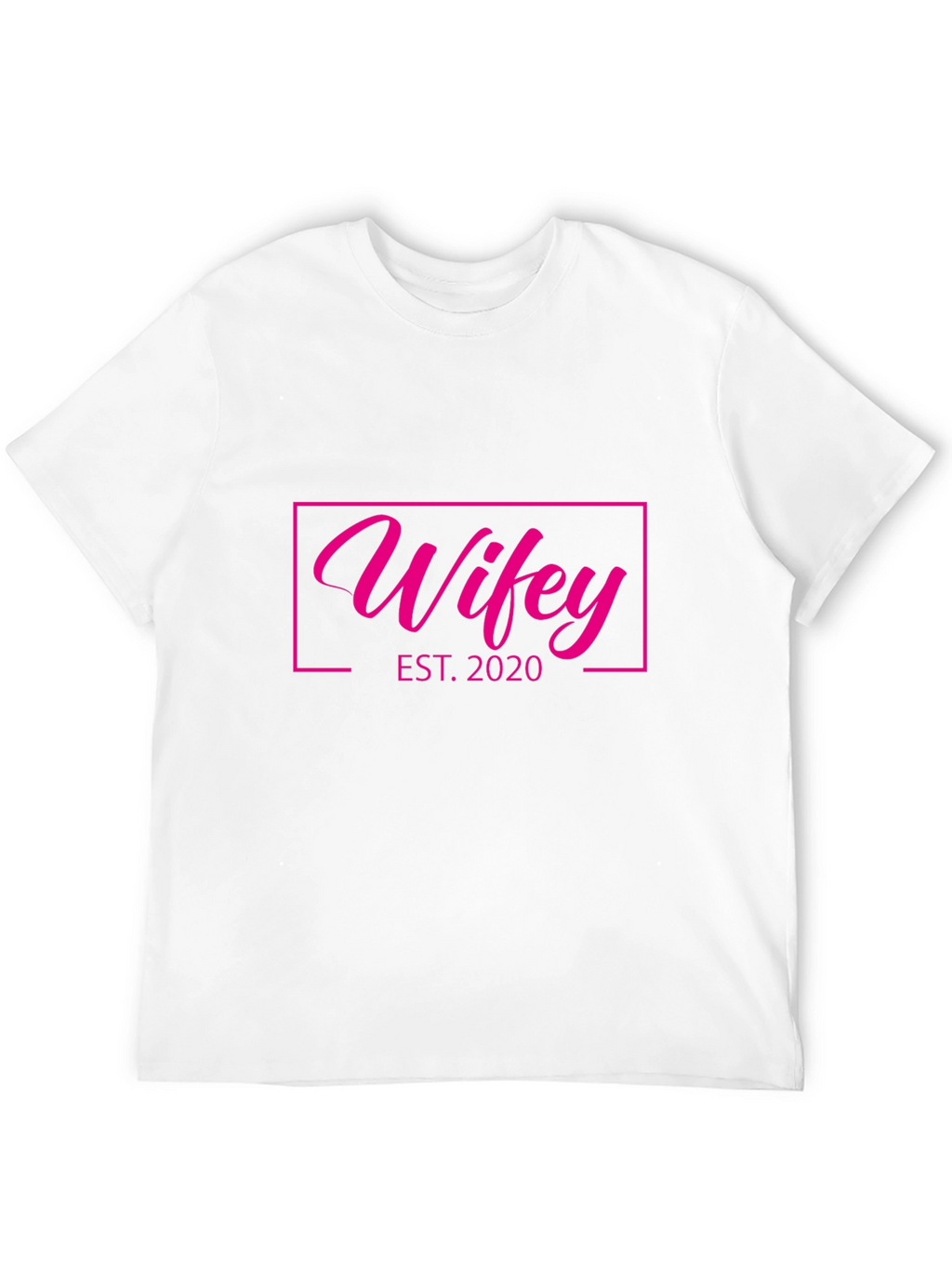 Wifey EST. 2020 Graphic Tee - Black