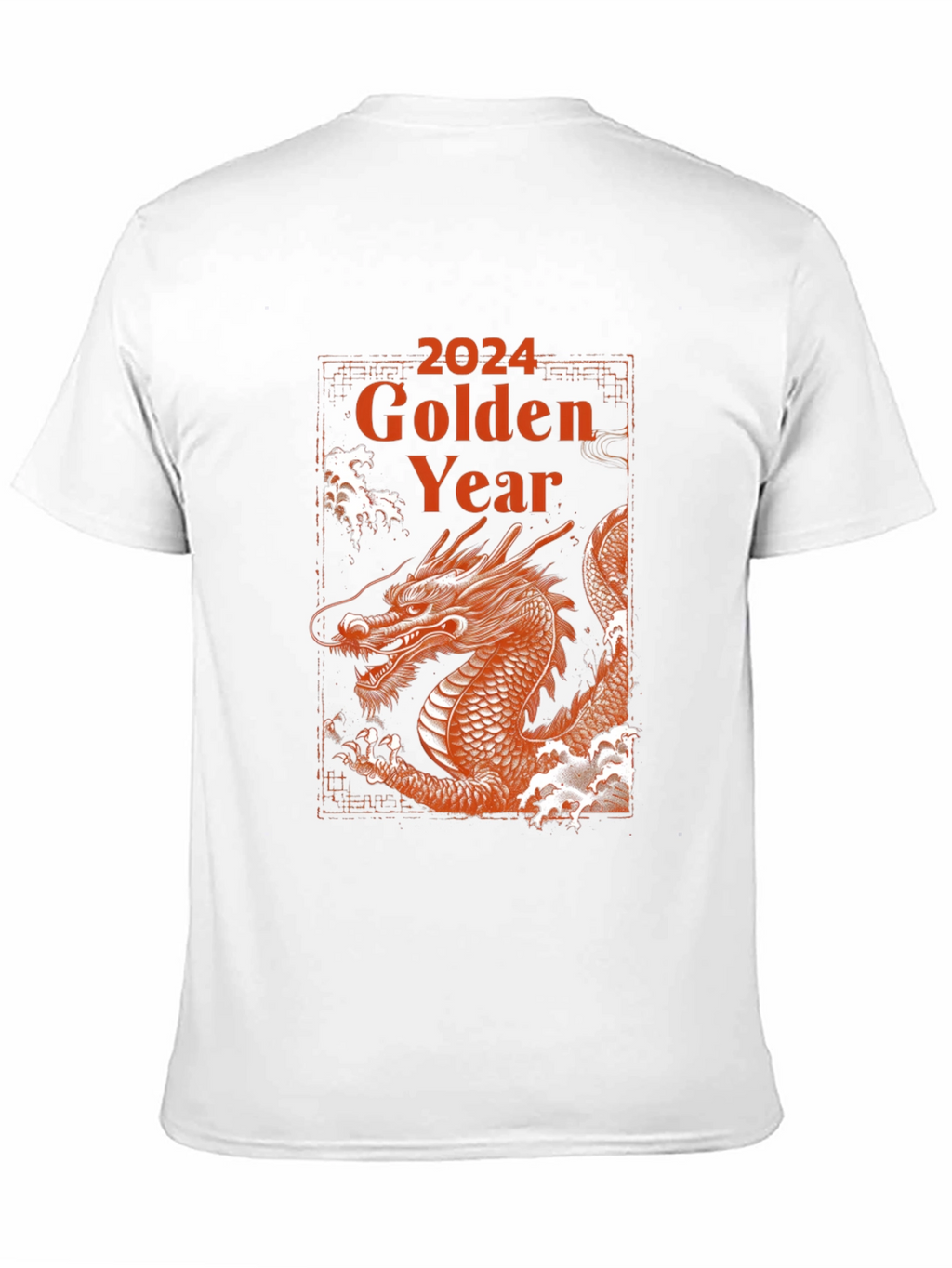 2024 Golden Year of The Dragon T-Shirt