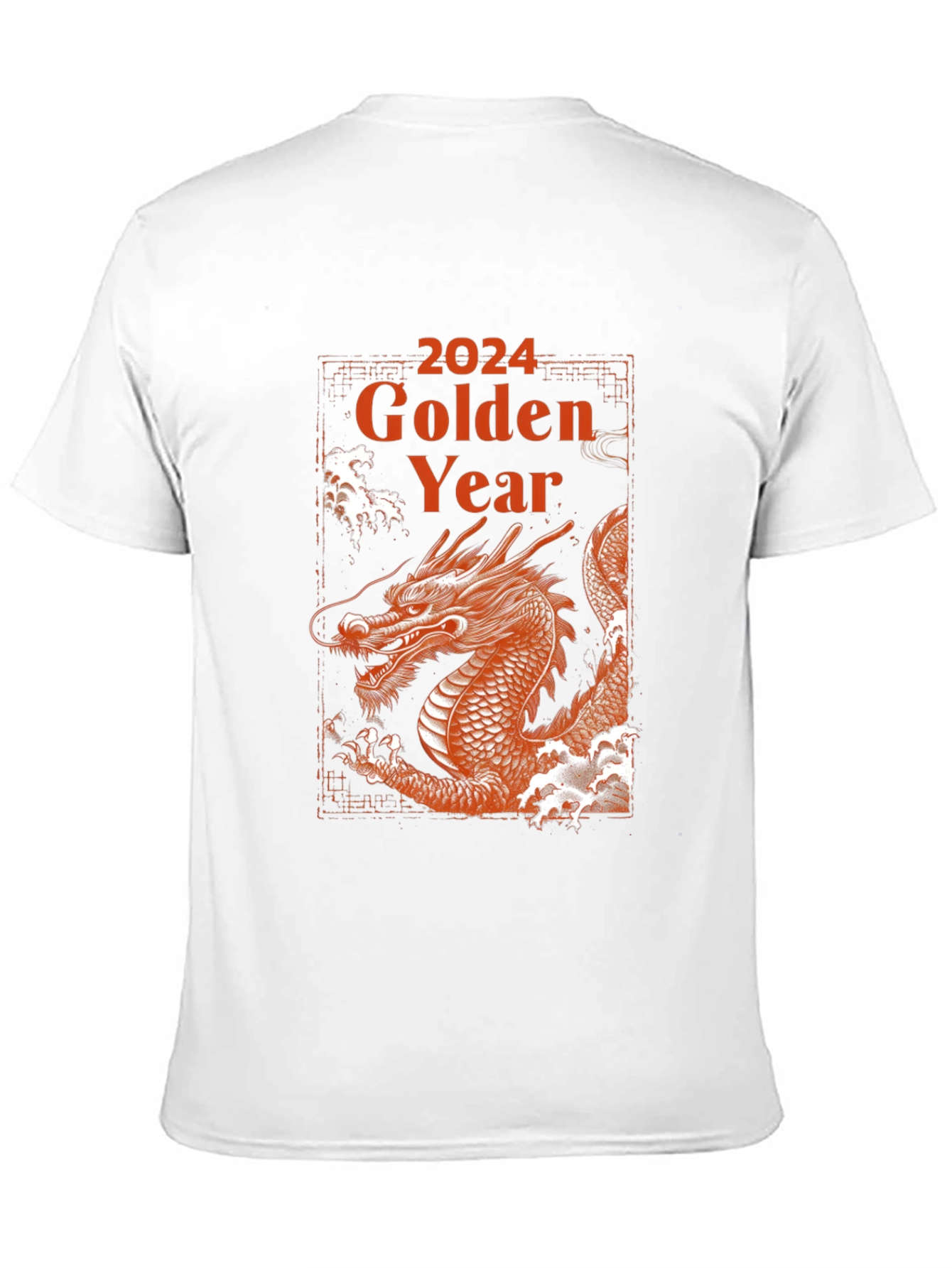 2024 Golden Year of The Dragon T-Shirt