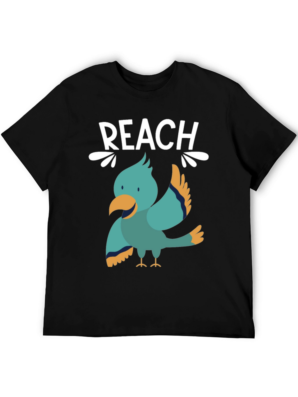 Reach Parrot Graphic T-Shirt
