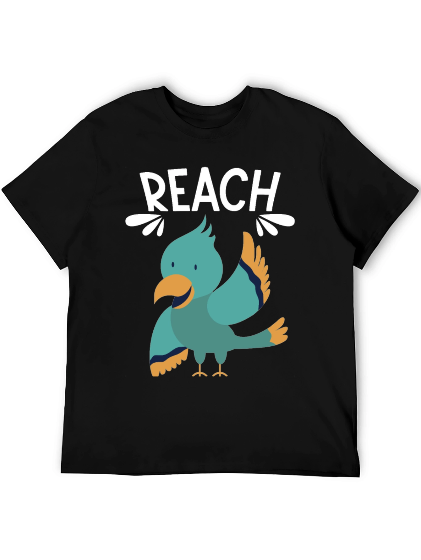 Reach Parrot Graphic T-Shirt