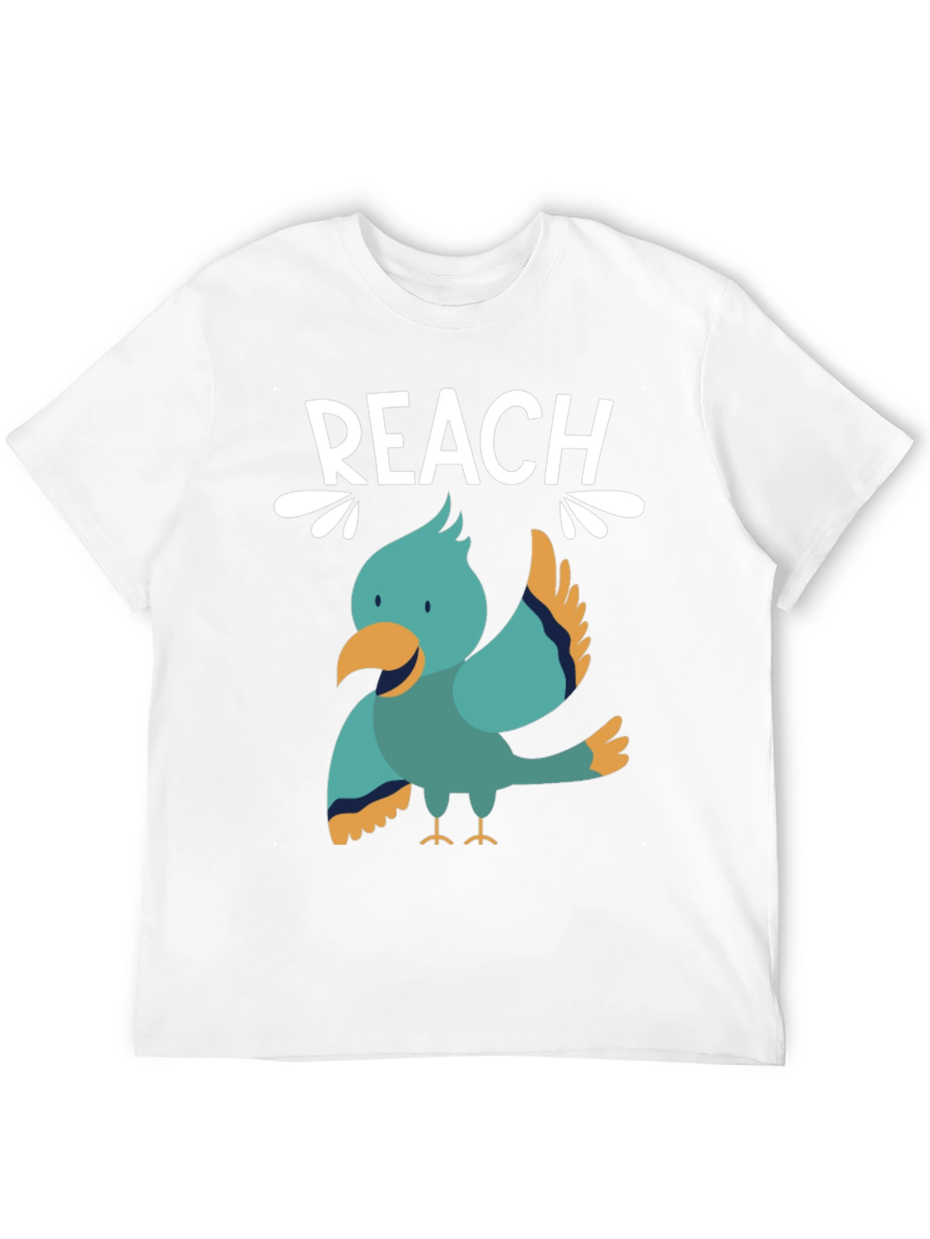 Reach Parrot Graphic T-Shirt