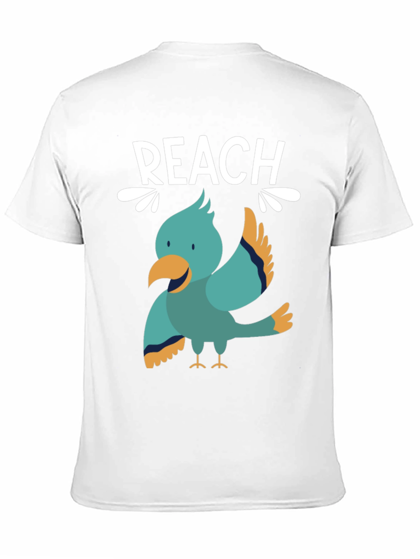 Reach Parrot Graphic T-Shirt
