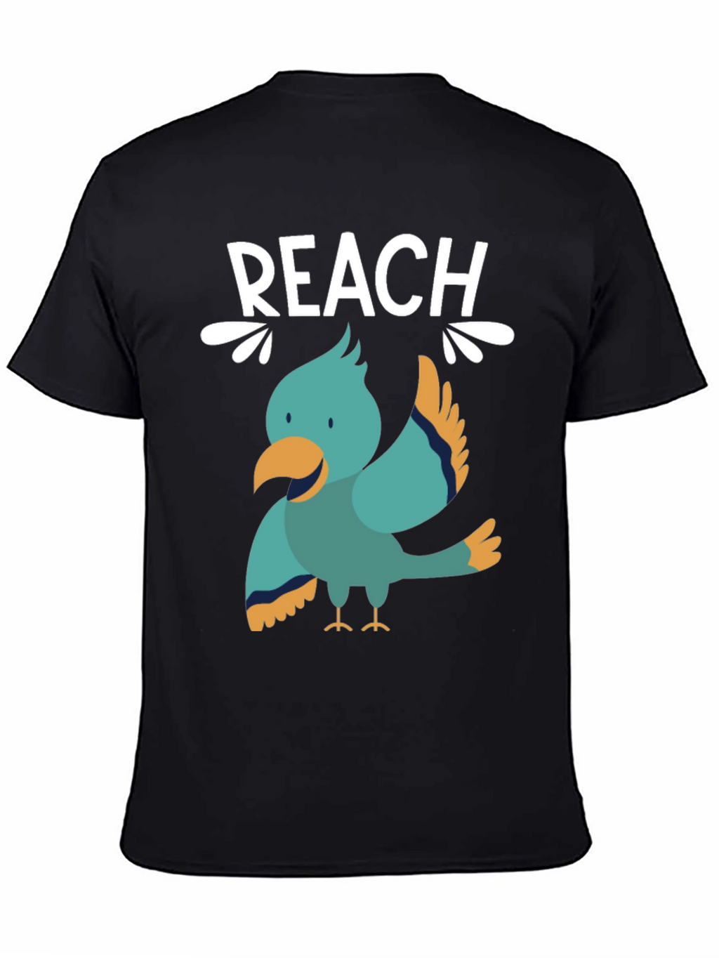 Reach Parrot Graphic T-Shirt