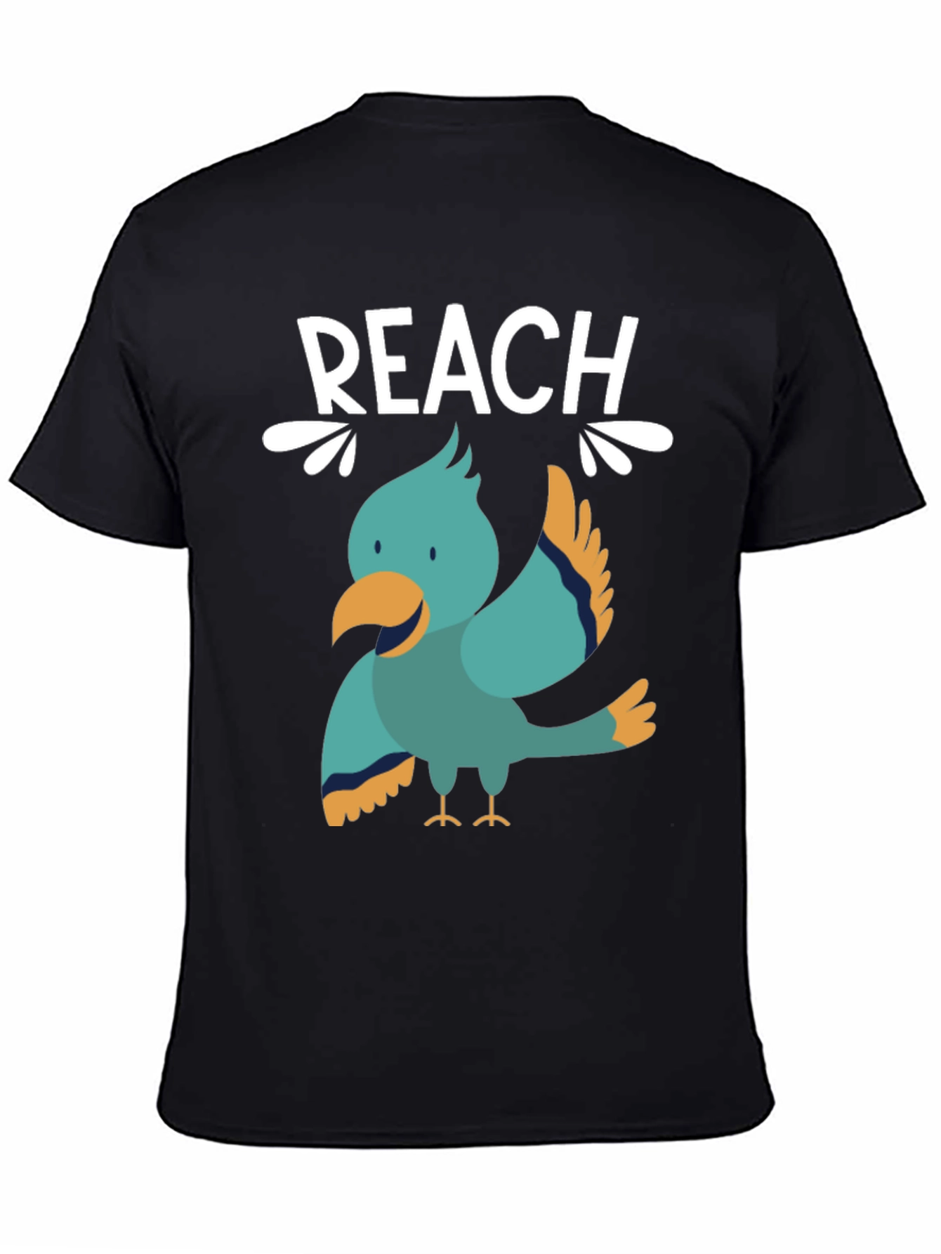 Reach Parrot Graphic T-Shirt