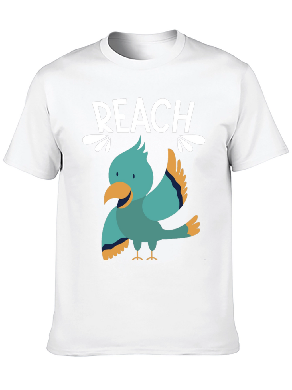 Reach Parrot Graphic T-Shirt