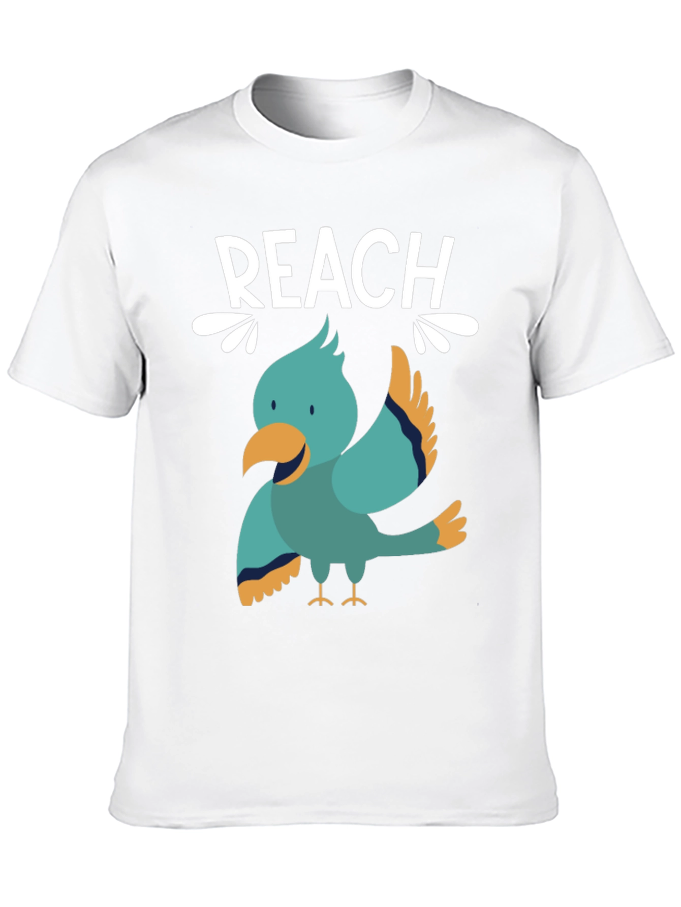 Reach Parrot Graphic T-Shirt