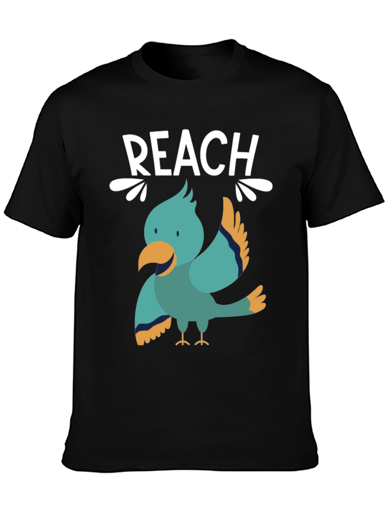 Reach Parrot Graphic T-Shirt