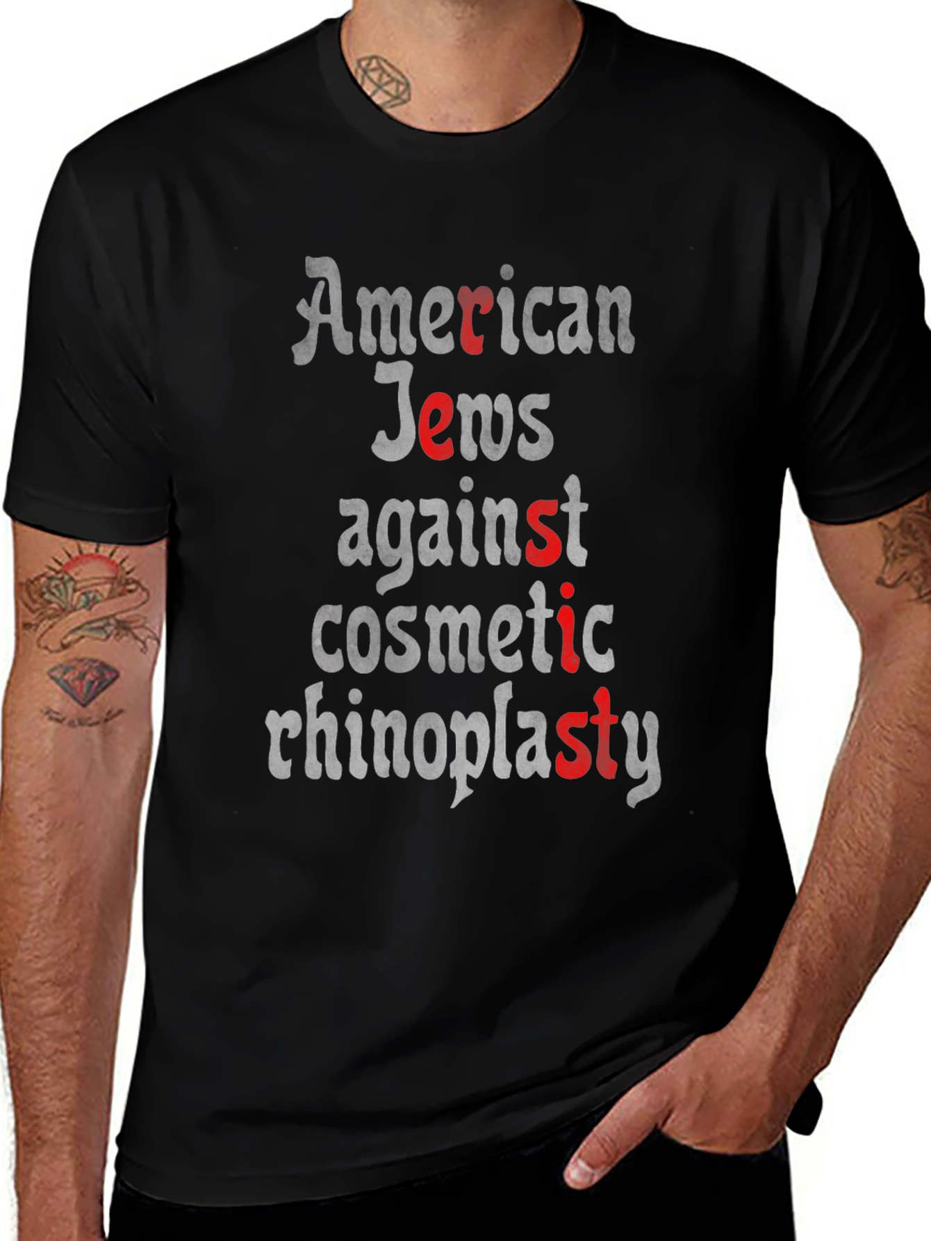 American Jews Against Cosmetic Rhinoplasty T-Shirt