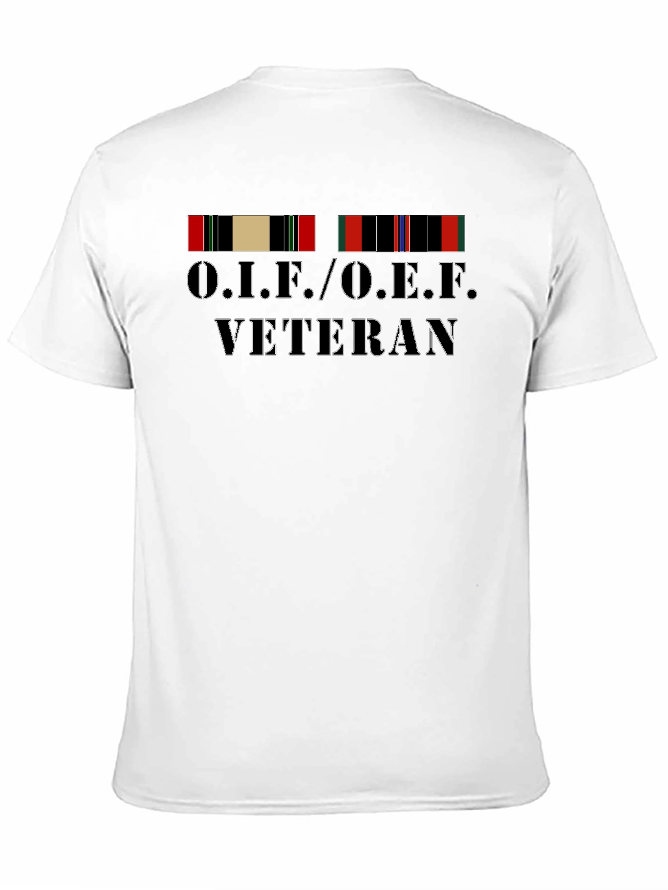 OIF/OEF Veteran Black T-Shirt