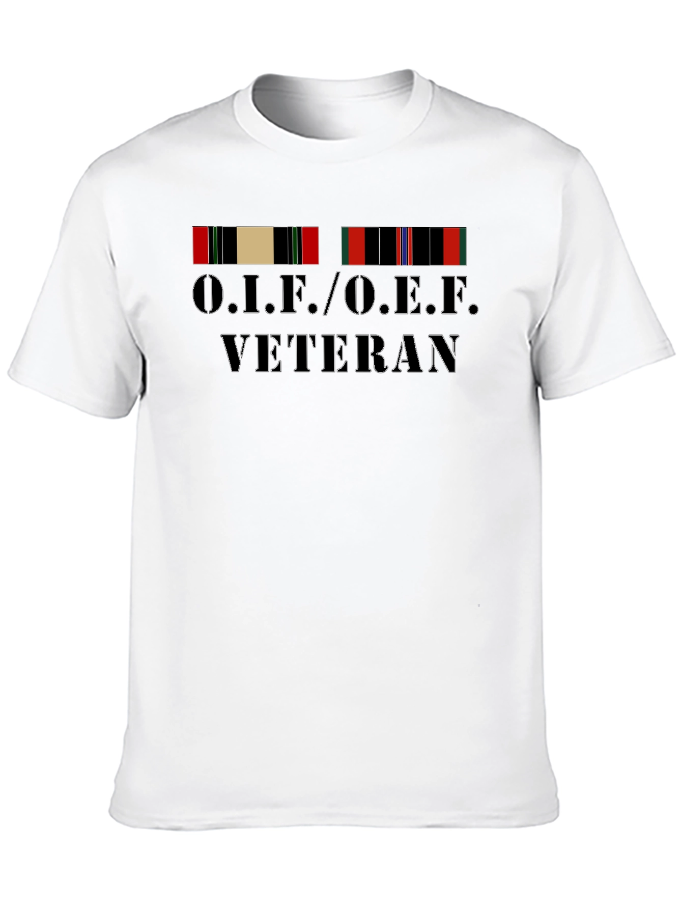 OIF/OEF Veteran Black T-Shirt