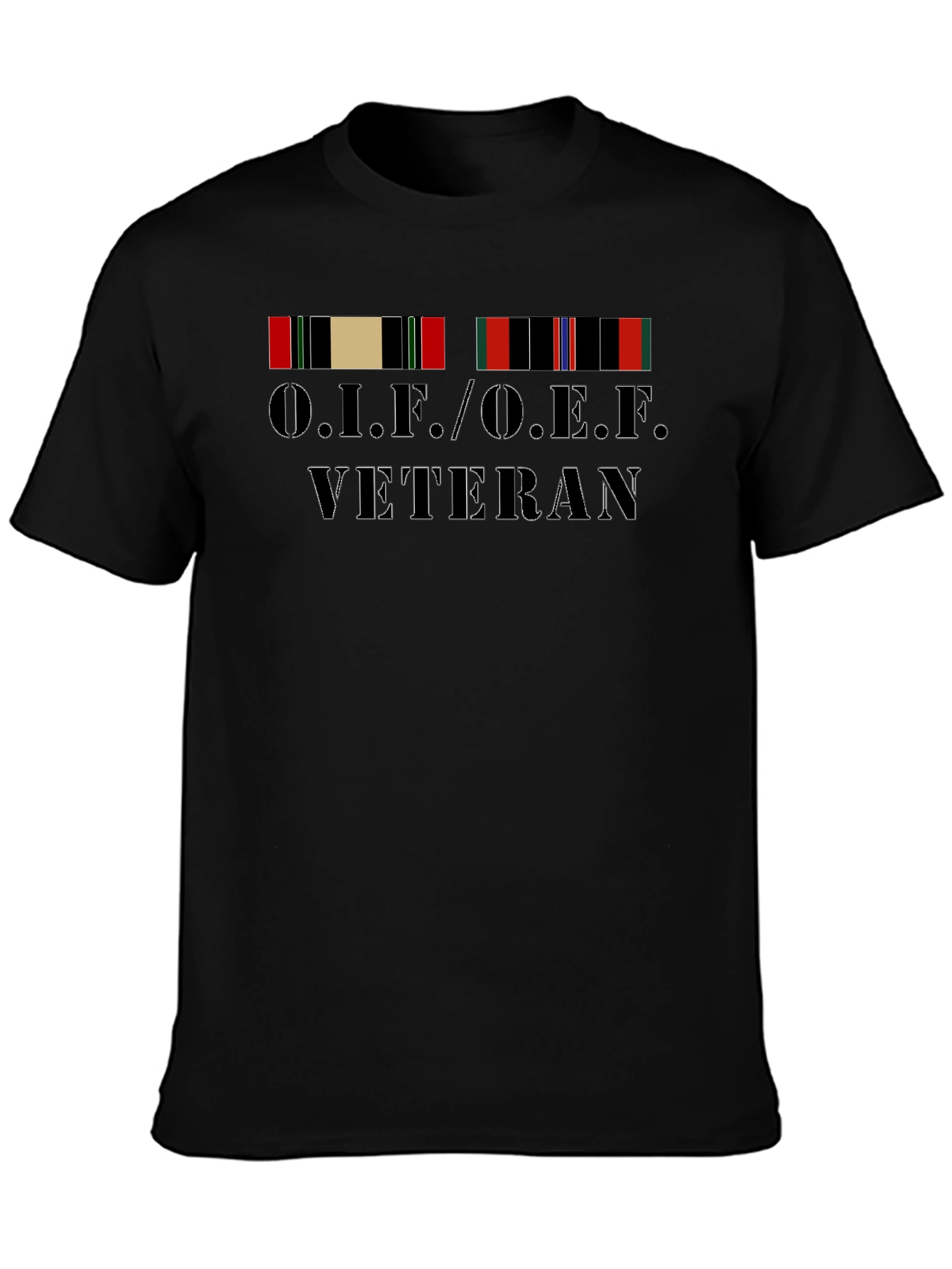 OIF/OEF Veteran Black T-Shirt