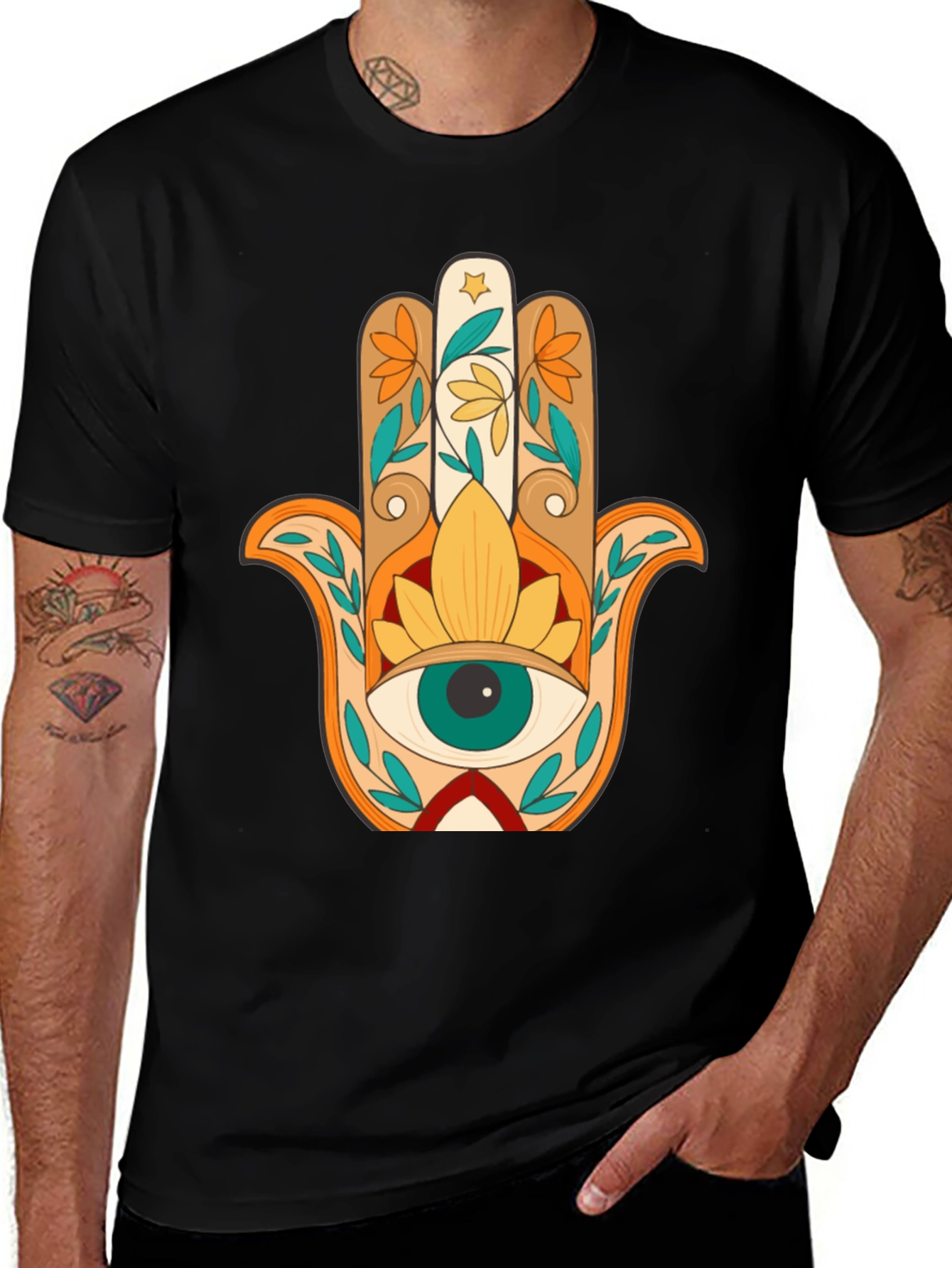 Hamsa Hand Graphic Tee
