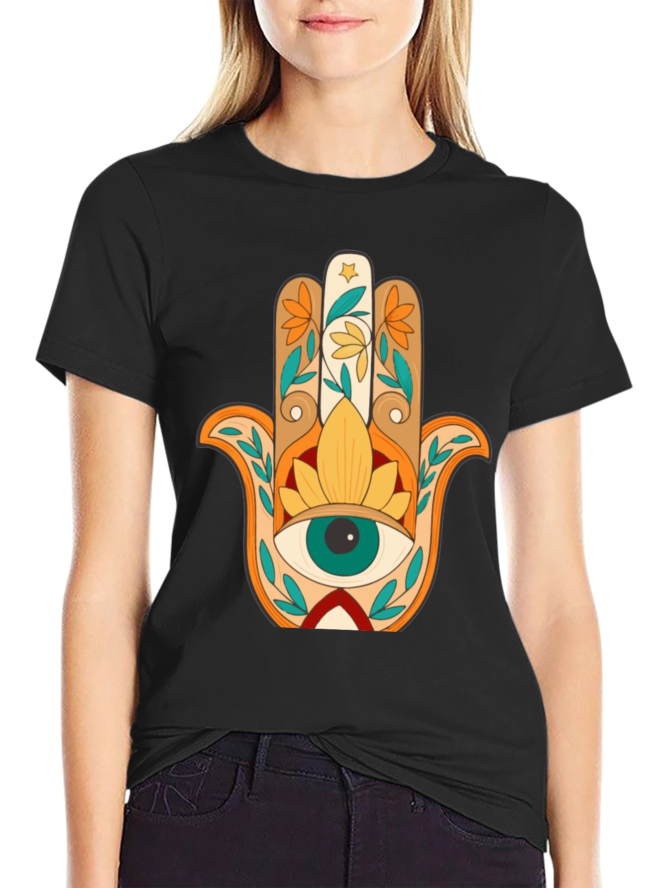 Hamsa Hand Graphic Tee